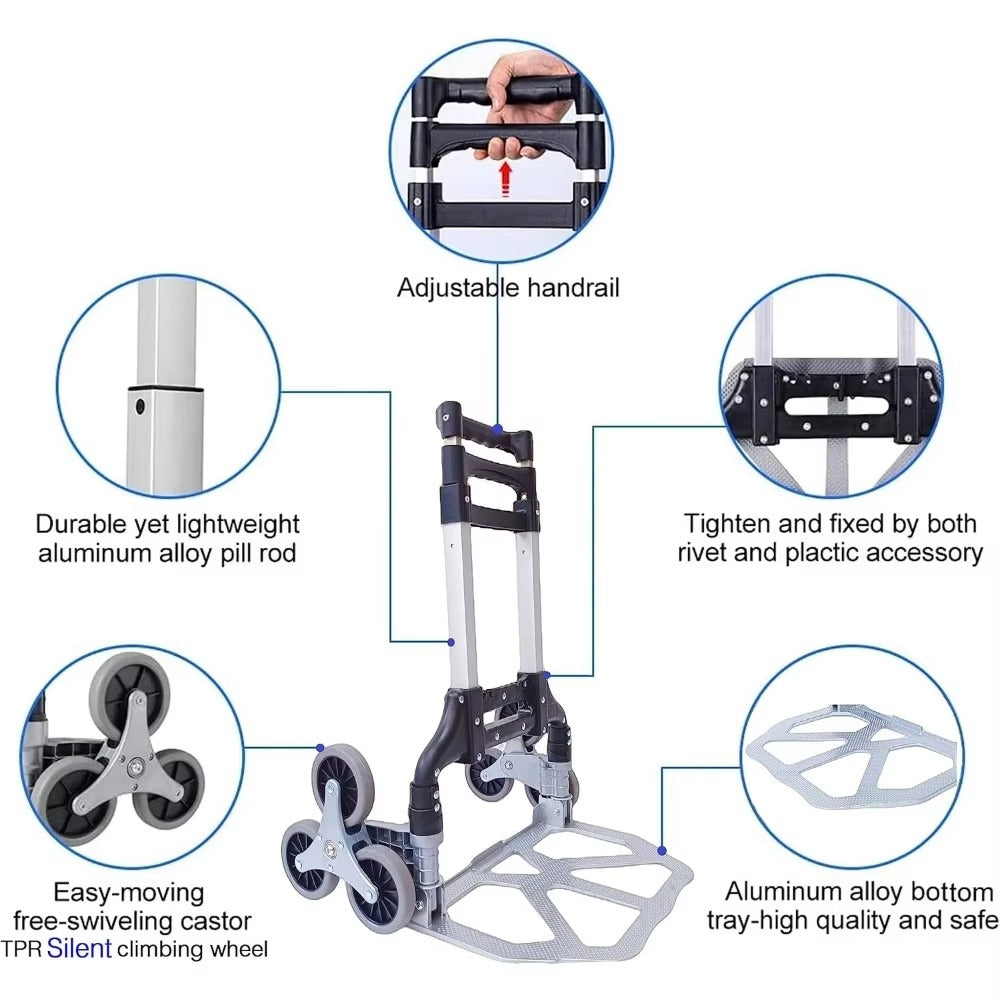 Tokyo Mart stair climbing cart