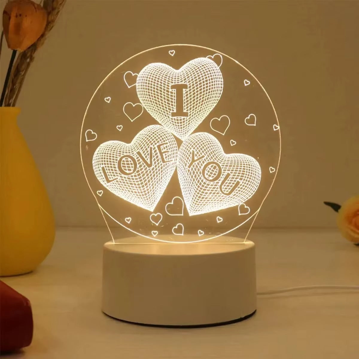 Tokyo Mart Acrylic Bedroom Lamp