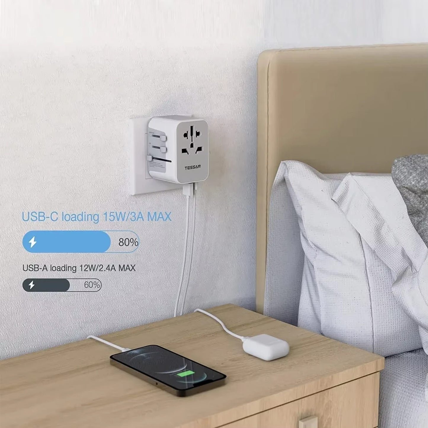 Tokyo Mart Travel Plug Adapter