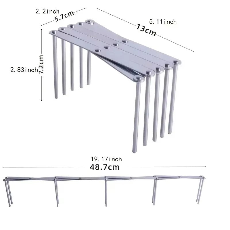 Tokyo Mart Adustable Plate Holder