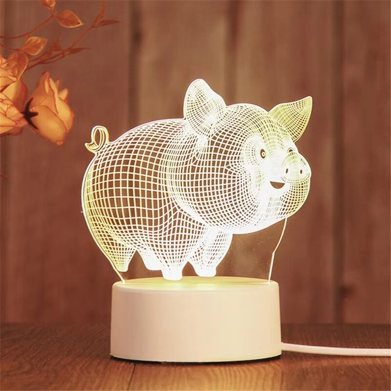 Tokyo Mart Acrylic Bedroom Lamp