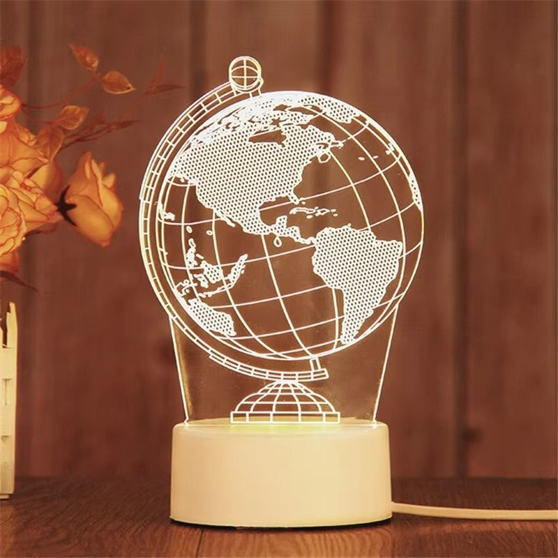 Tokyo Mart Acrylic Bedroom Lamp