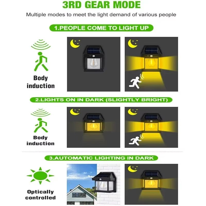 Tokyo Mart Solar Wall Lamp