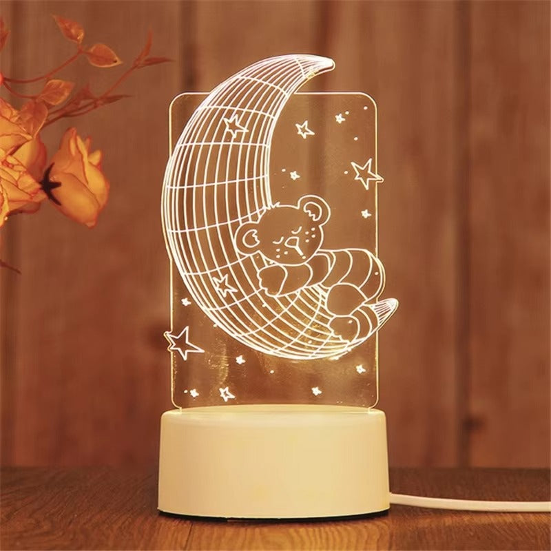 Tokyo Mart Acrylic Bedroom Lamp