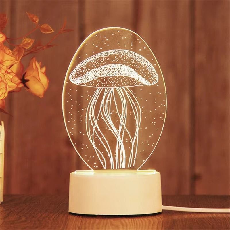 Tokyo Mart Acrylic Bedroom Lamp