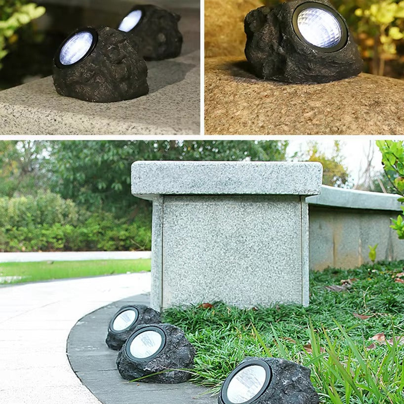 Tokyo Mart Solar Powered Rock Lights