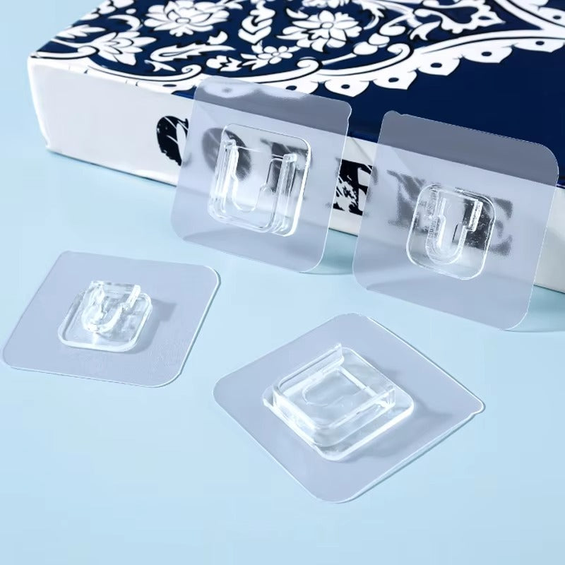 Tokyo Mart Transparent Wall Hooks