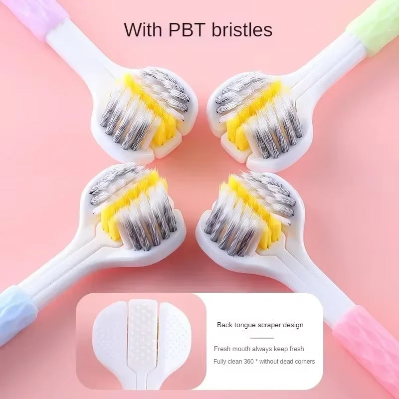 Tokyo Mart Three Sided Toothbrush