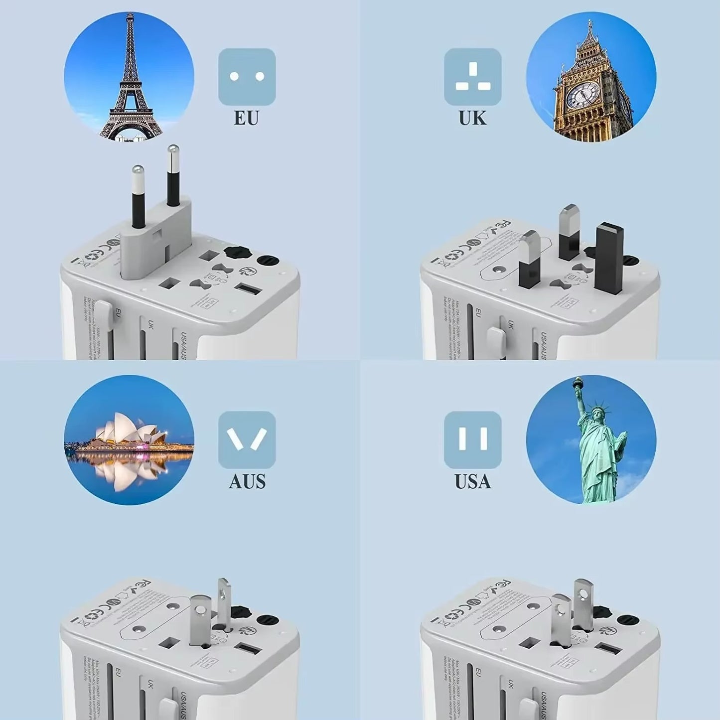 Tokyo Mart Travel Plug Adapter