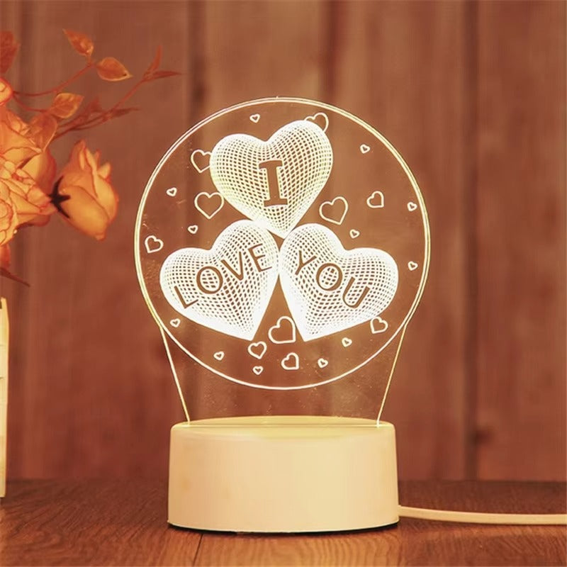 Tokyo Mart Acrylic Bedroom Lamp