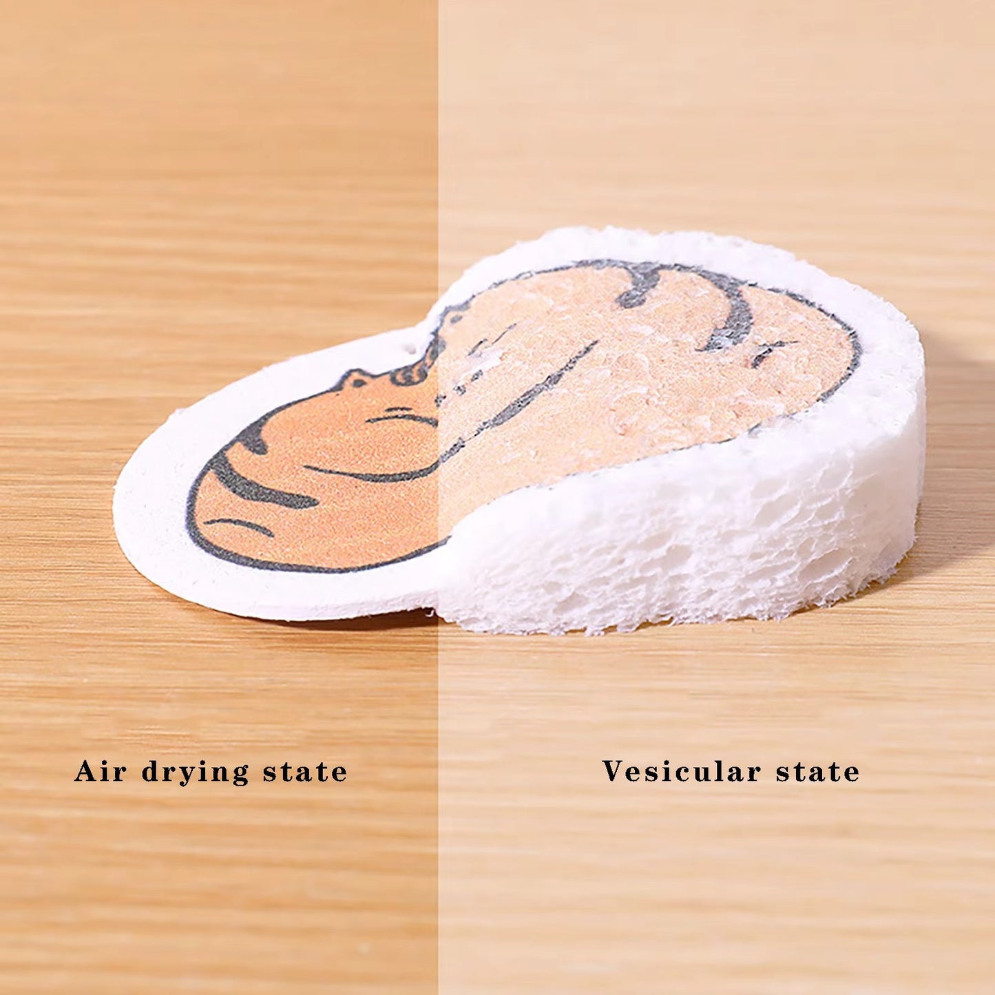 Tokyo Mart wood pulp sponge