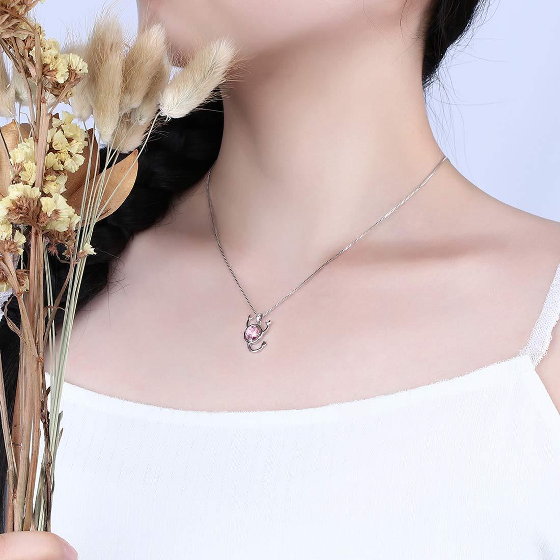 Tokyo Mart Scorpio Zodiac Necklace October Birthstone Pendant Women Girls Jewelry Birthday Gift Women Girls Jewelry Birthday Gift