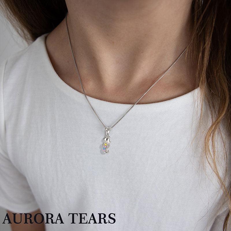 Tokyo Mart Seahorse Mini Animal Pendant Necklace Jewelry Women Girls Gift 925 Sterling Silver