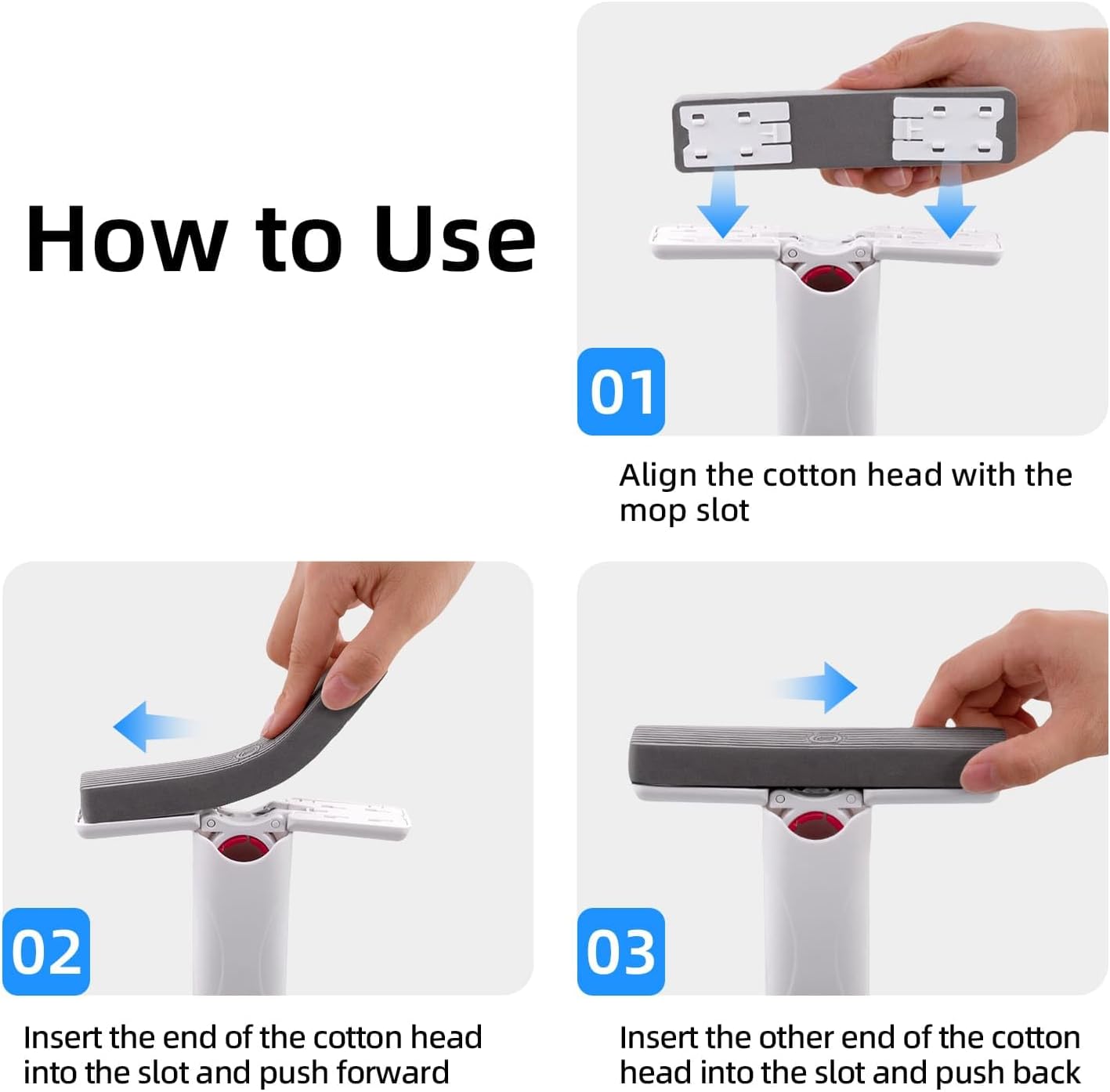 Tokyo Mart Self-Squeeze Mini Mop