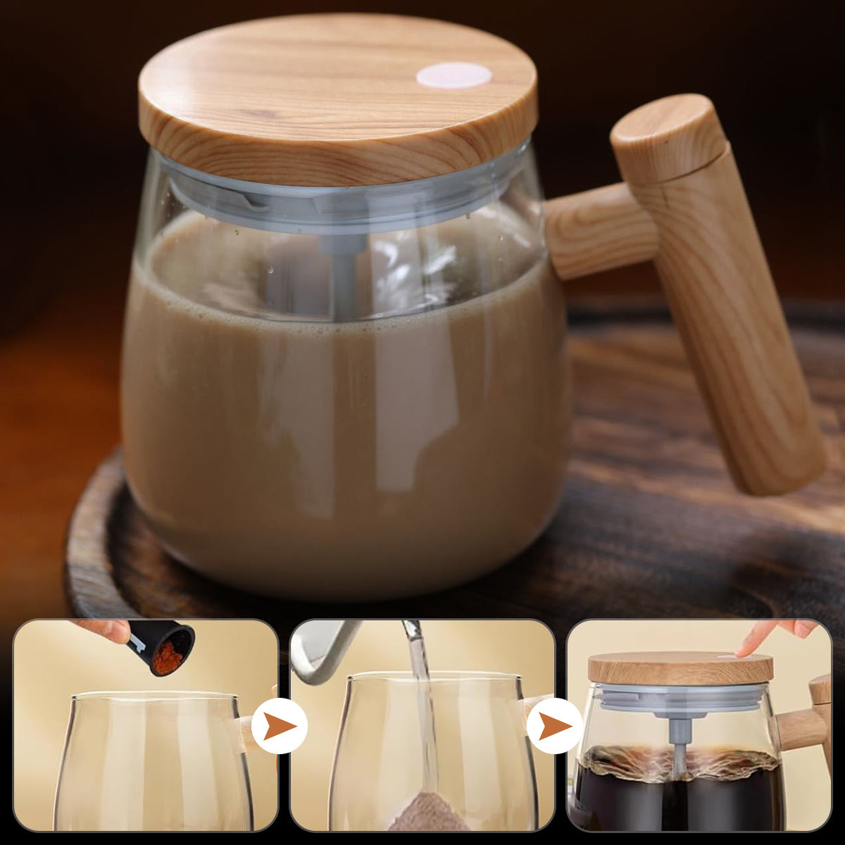 Tokyo Mart Self Stirring Mug