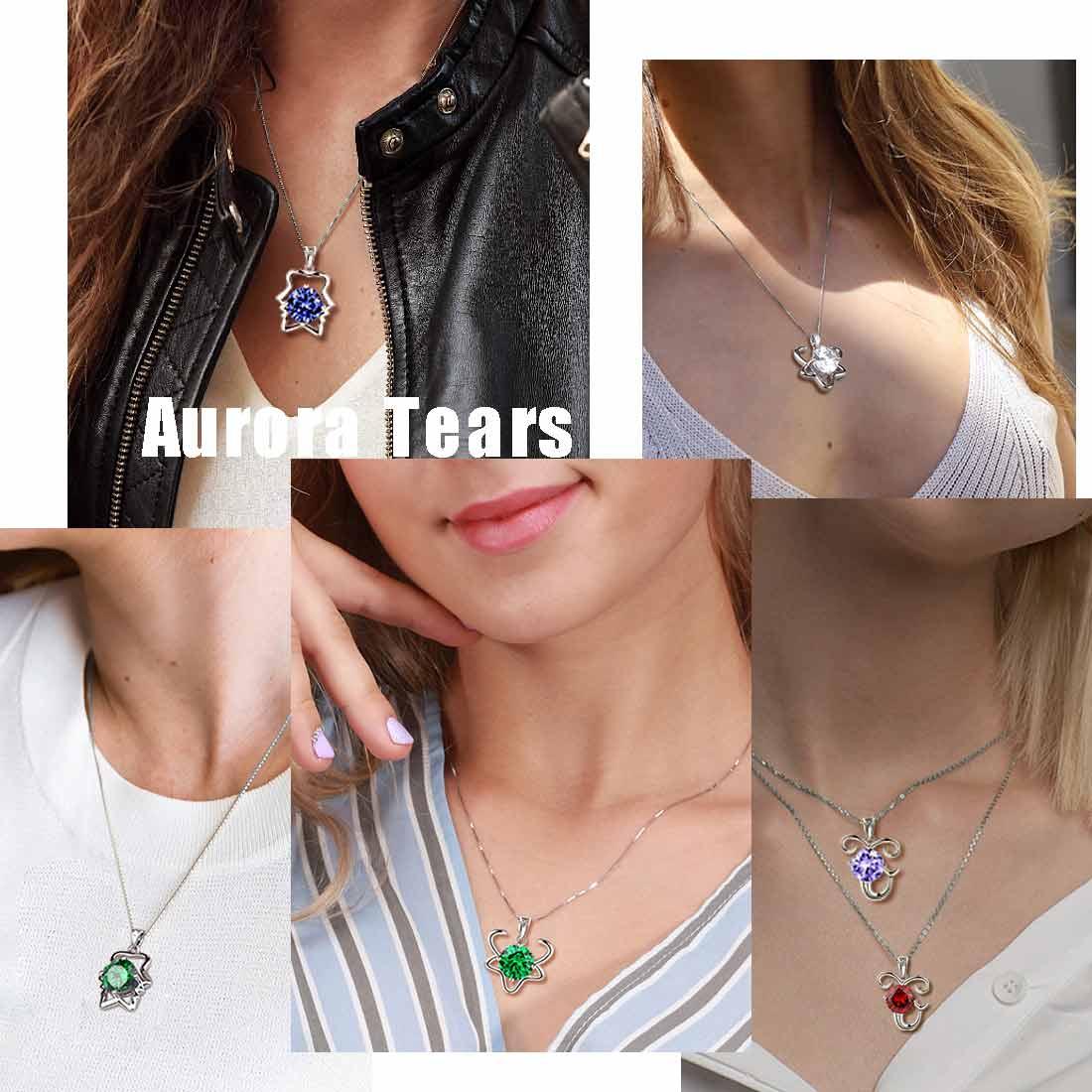 Tokyo Mart Taurus Zodiac Necklace May Birthstone Pendant Women Girls Jewelry Birthday Gift Women Girls Jewelry Birthday Gift