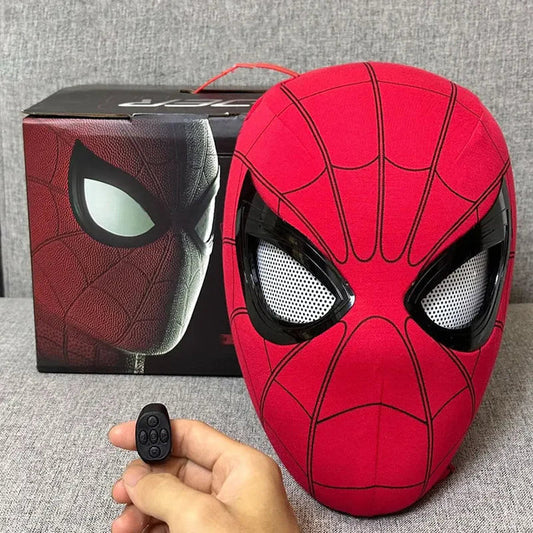 Spider Man Mask With Mechanical Lenses