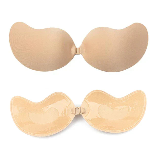 TM Invisible Strapless Adhesive Stick Bra