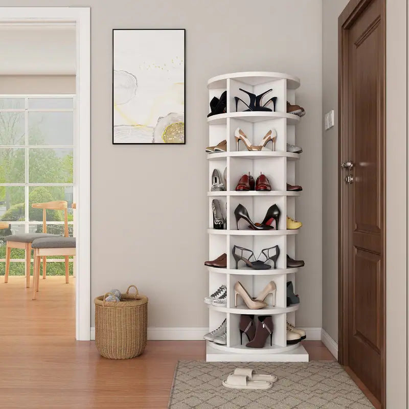 360° ROTATING SHOE CABINET