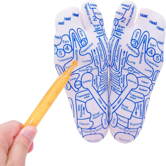 Reflexology Socks with Massage Tool™