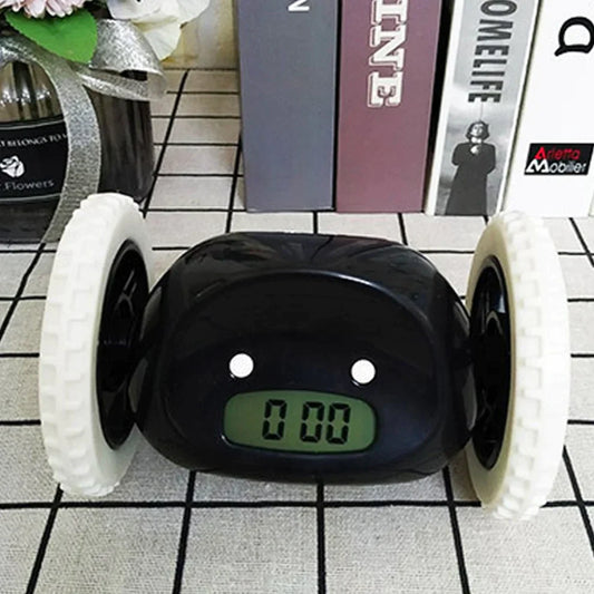 Rolling alarm clock