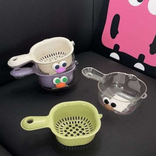 Tokyo Mart Handle Drain Basket