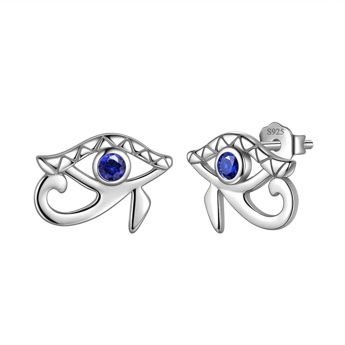 Tokyo Mart Ancient Egyptian Eye of Horus Earrings Studs Women Men Jewelry Gift