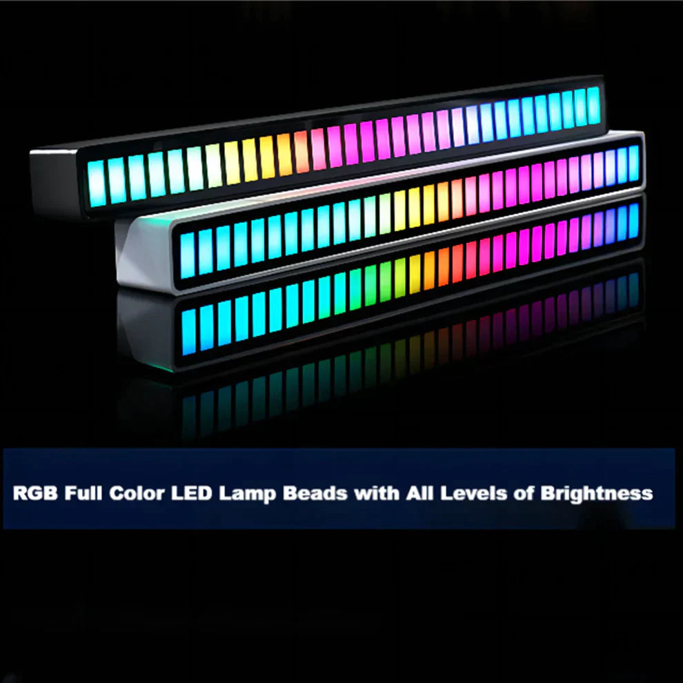 Voice-Activated Music Sync Atmosphere RGB LED Light Bar