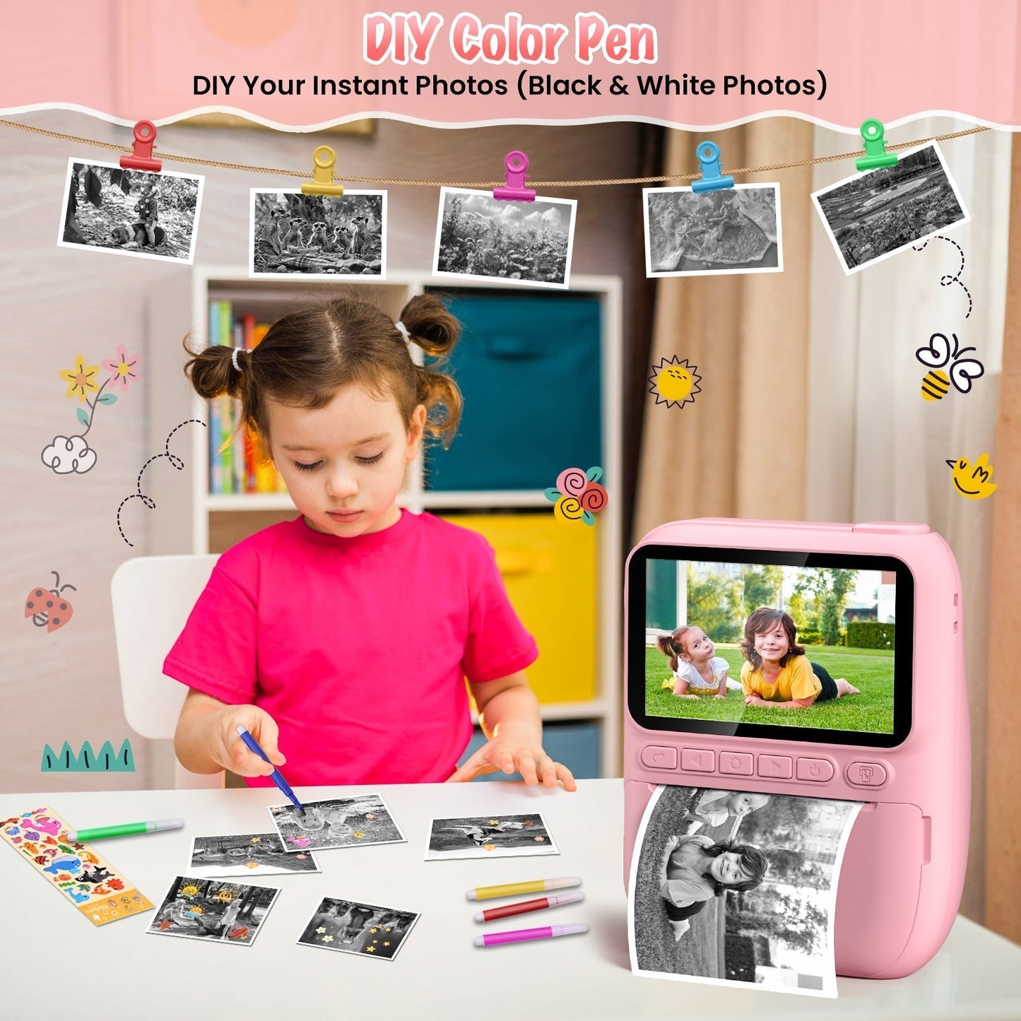 Tokyo Mart Instant Photo Printing Camera