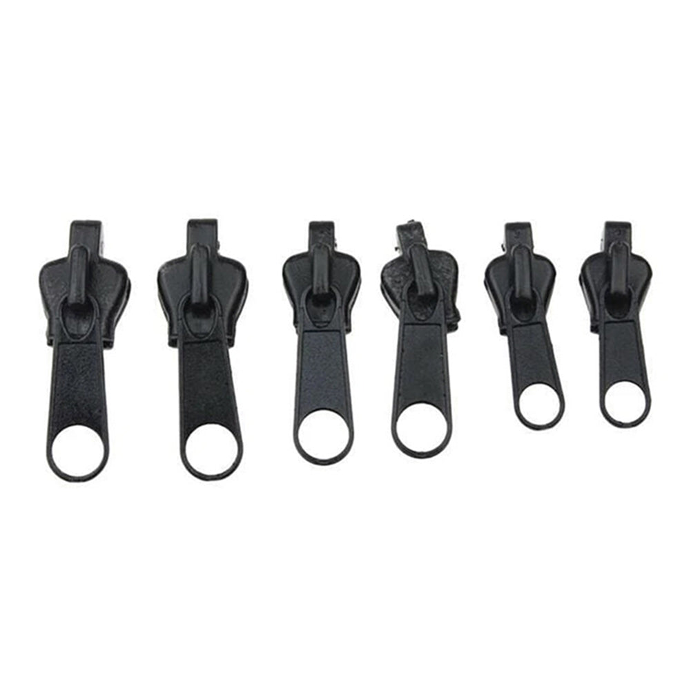 Tokyo Mart ZipMaster Pro: 6-Piece Universal Instant Zipper Repair Kit - Quick Fix Replacement Sliders for Clothing and More