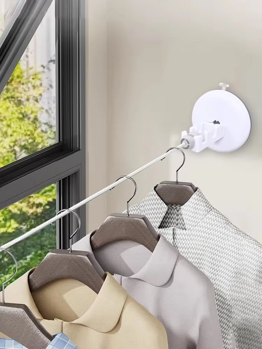 Tokyo Mart Suction Cup Clothesline