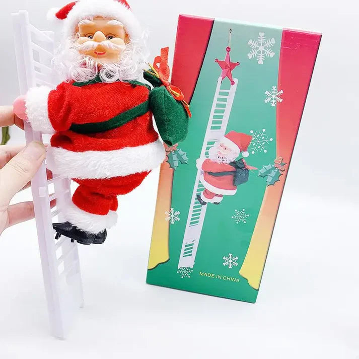 Electric Climbing Santa Claus Decorations