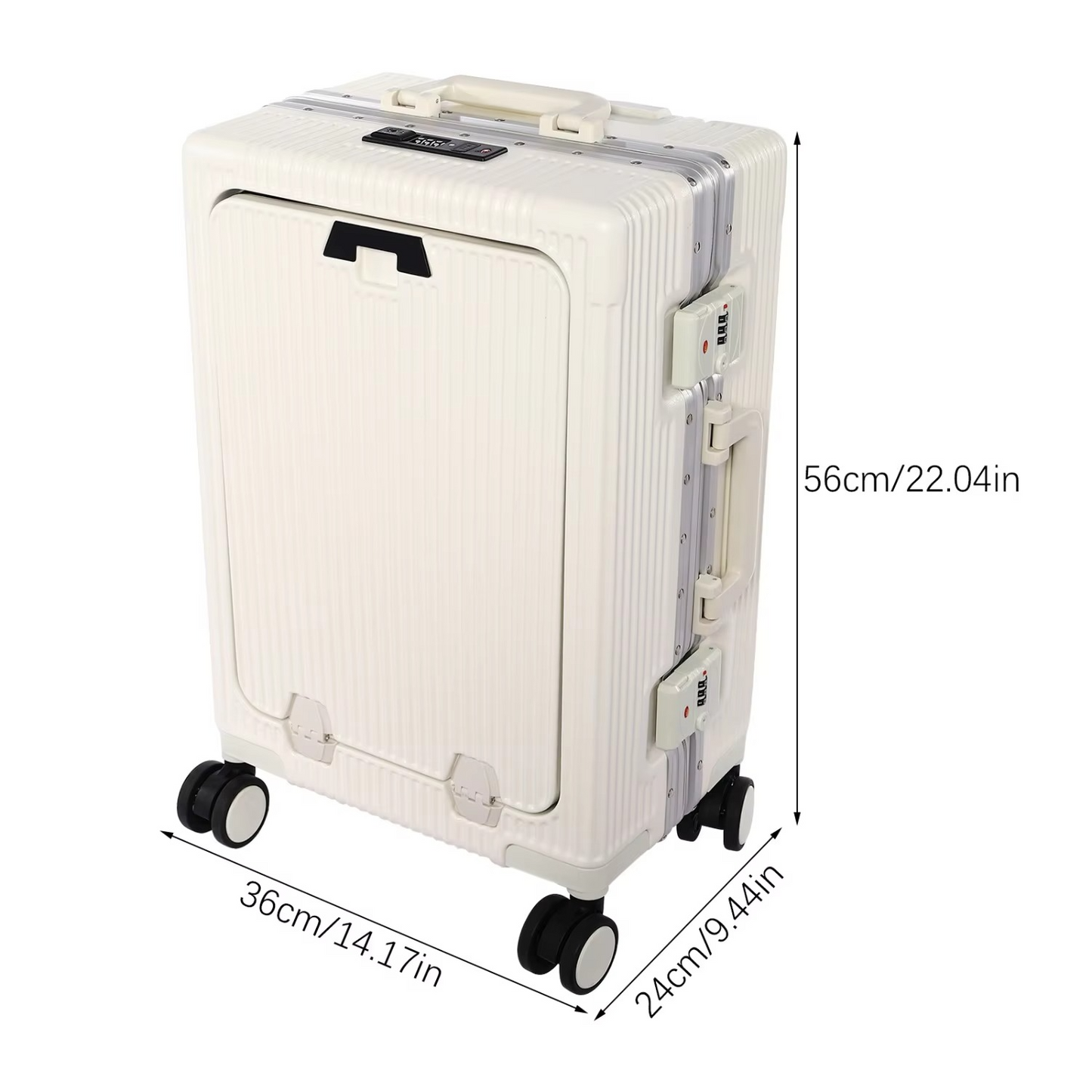 Tokyo Mart USB Business Suitcase
