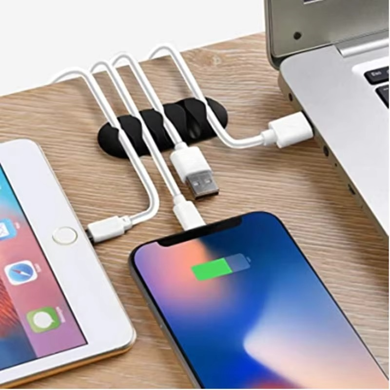 Tokyo Mart Silicone Cable Clips
