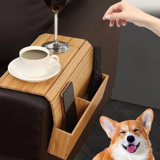 Tokyo Mart Sofa Side Cup Holder Tray