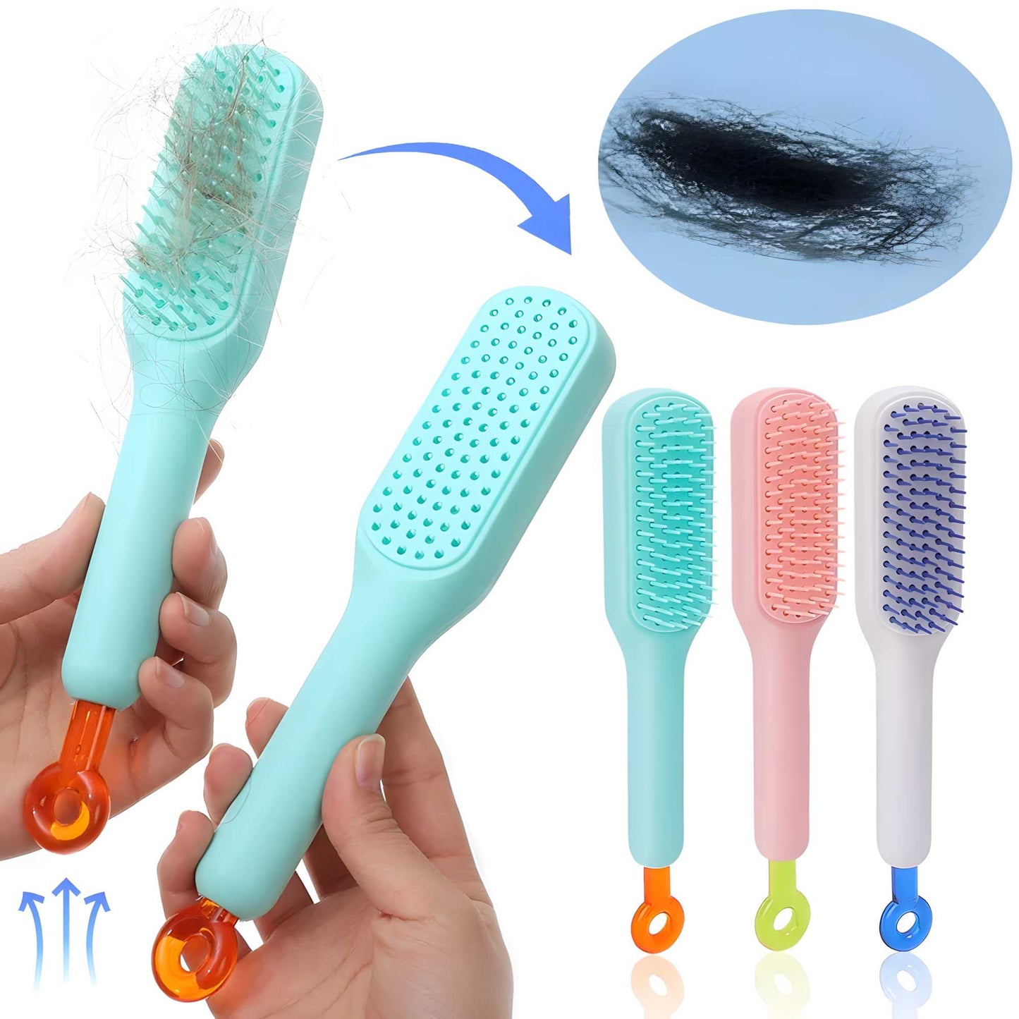 Easy Cleaner hair comb