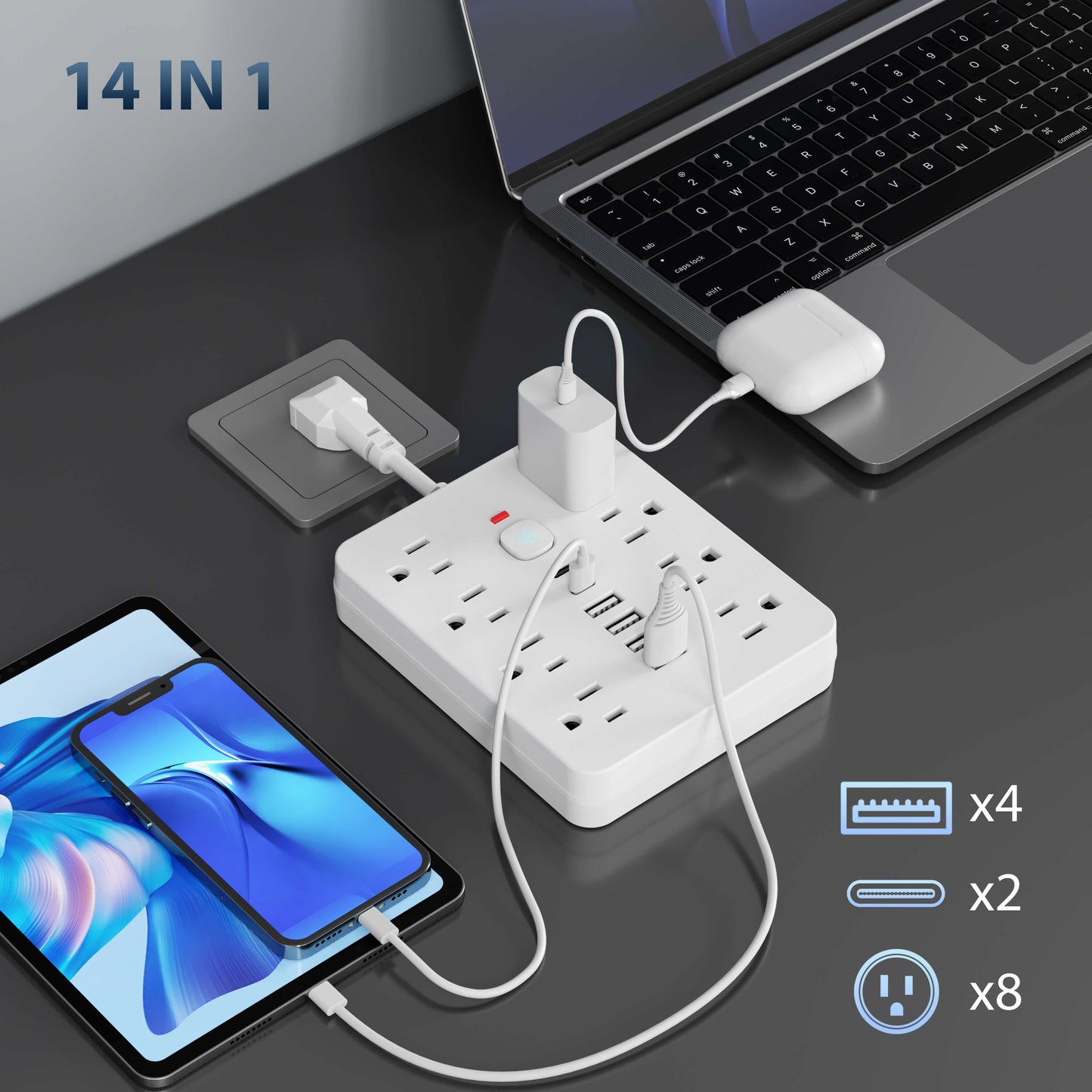 Tokyo Mart US Power Strip