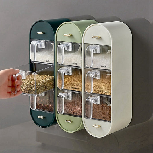 Tokyo Mart Spice Box Wall Mounted