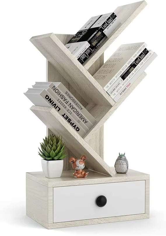 Tokyo Mart Wooden Tree Bookshelf