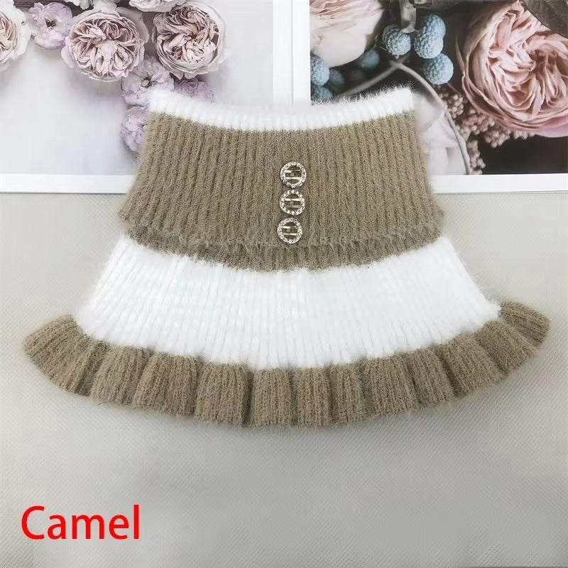 Tokyo Mart Women's knitted collar