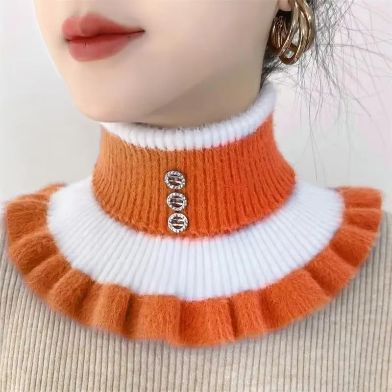 Tokyo Mart Women's knitted collar