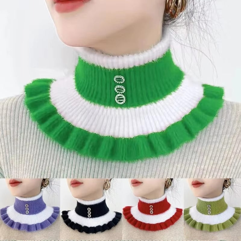 Tokyo Mart Women's knitted collar