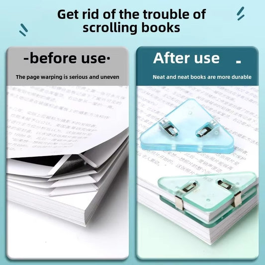 Tokyo Mart Triangle Paper Corner Clips