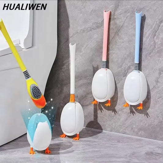 Tokyo Mart Silicone Toilet Brush