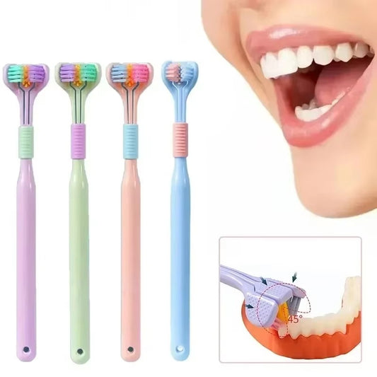 Tokyo Mart Three Sided  Toothbrush