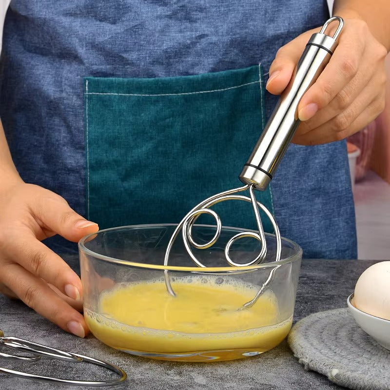 Tokyo Mart Stainless Dough Whisk