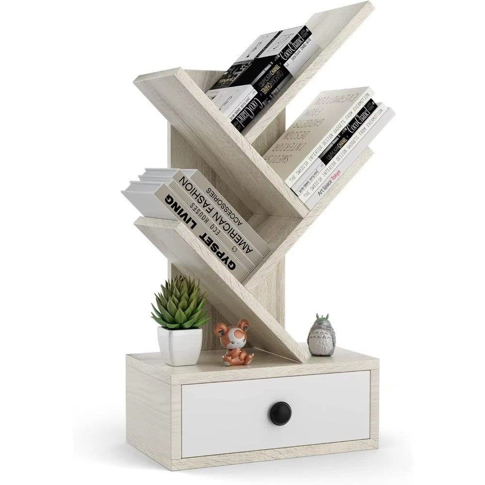Tokyo Mart Wooden Tree Bookshelf