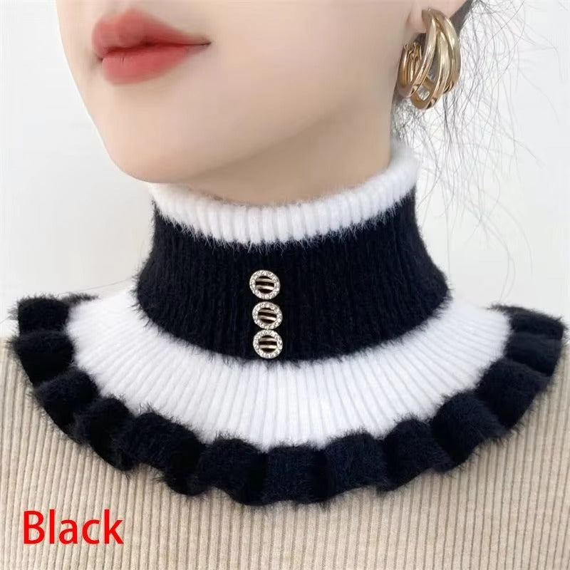 Tokyo Mart Women's knitted collar