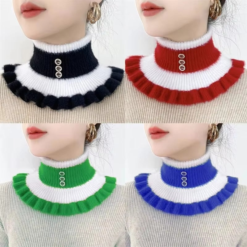 Tokyo Mart Women's knitted collar