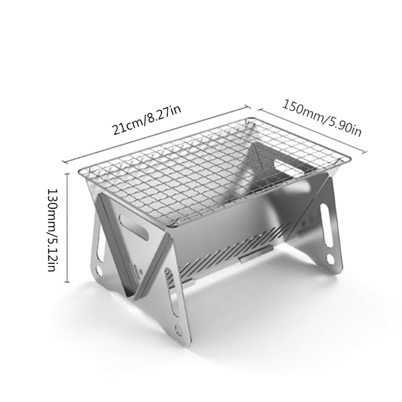 Zusammenklappbarer Campinggrill von Tokyo Mart 